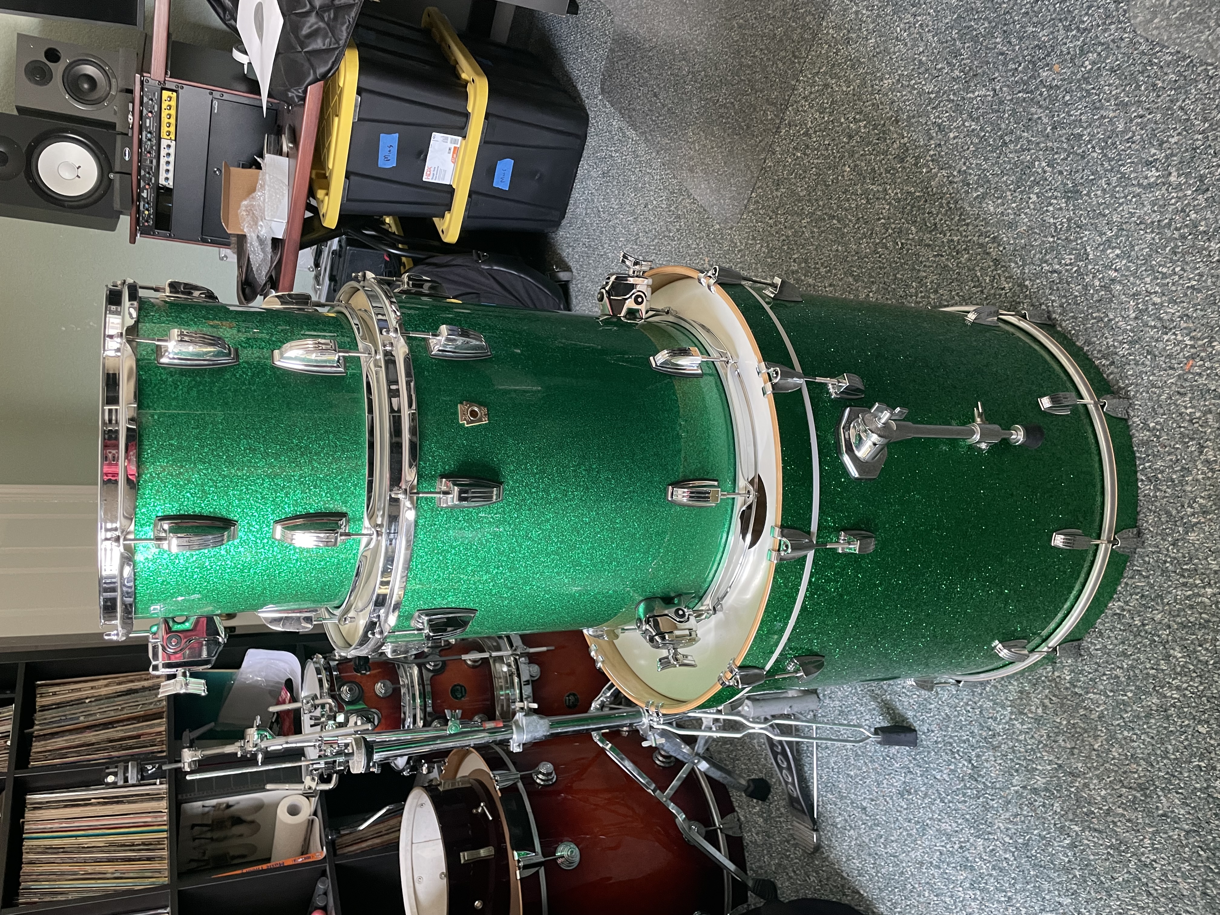 Ludwig Classic Maple Green Sparkle