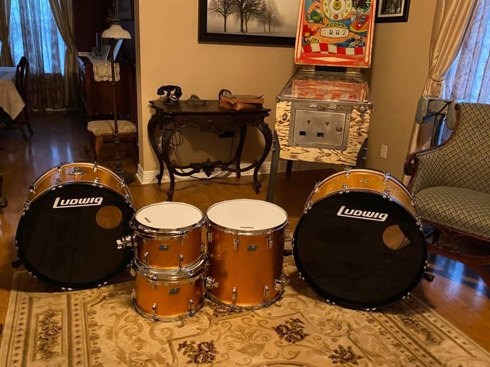 Ludwig Gold Sparkle — Finished kit