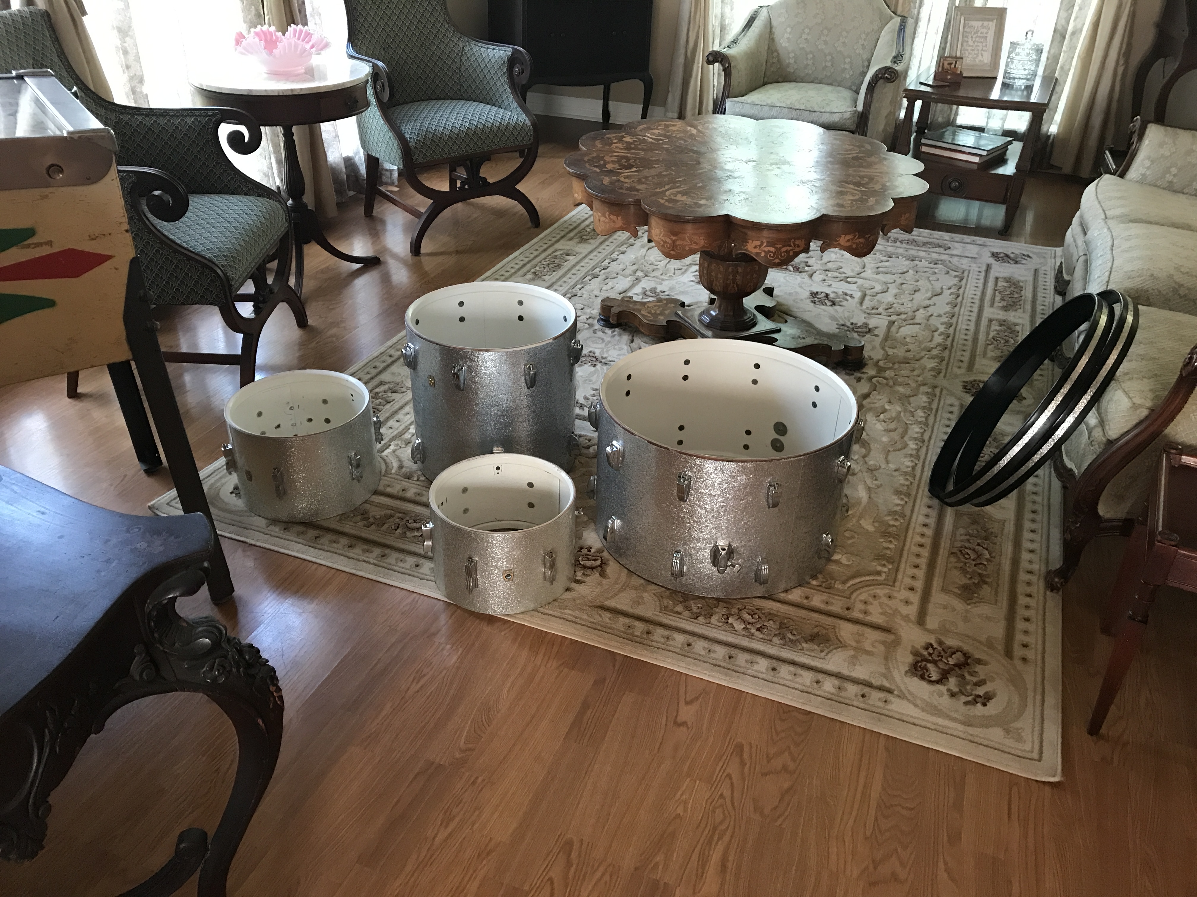 Ludwig Silver Sparkle — The rebuild