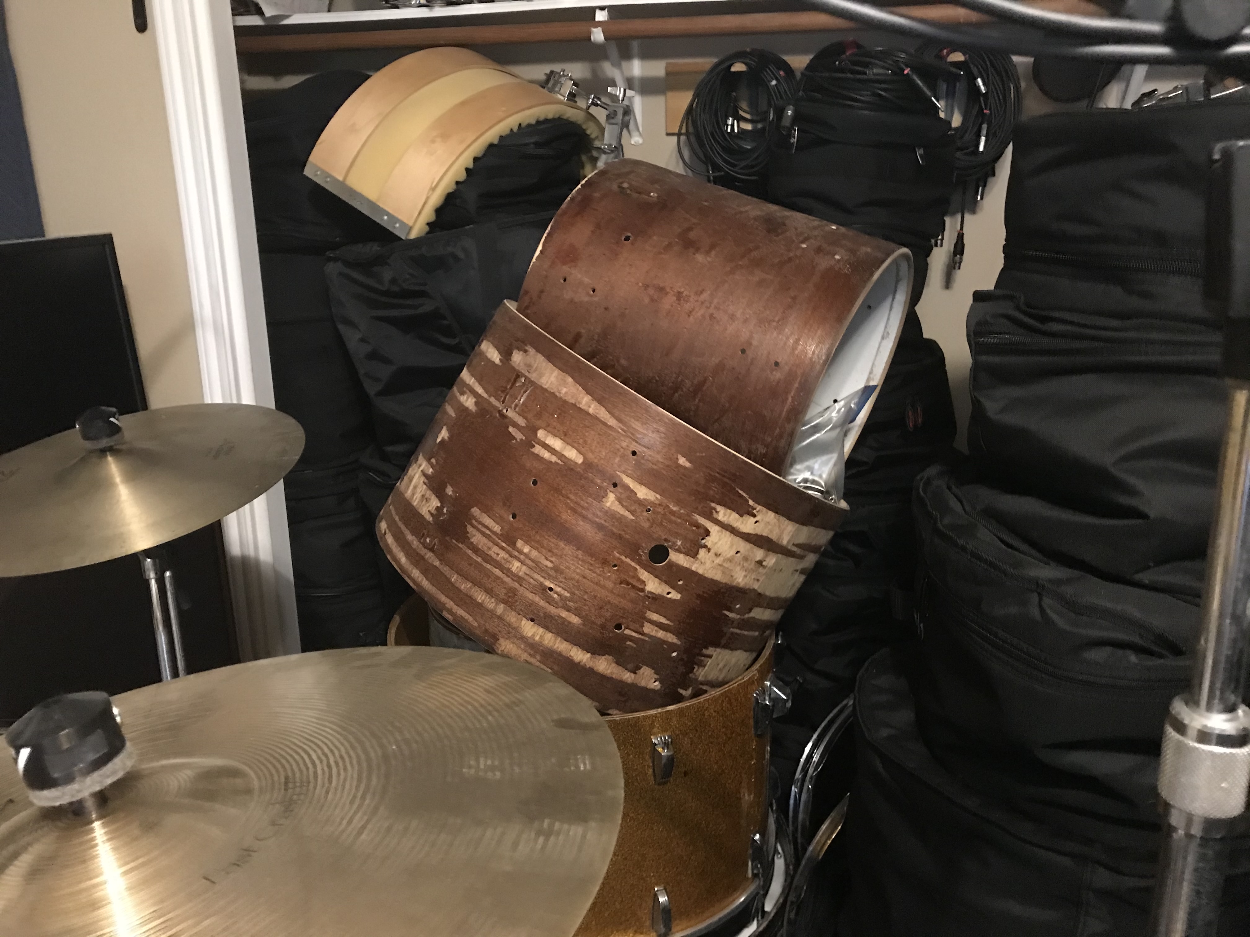 Ludwig Silver Sparkle — The rebuild